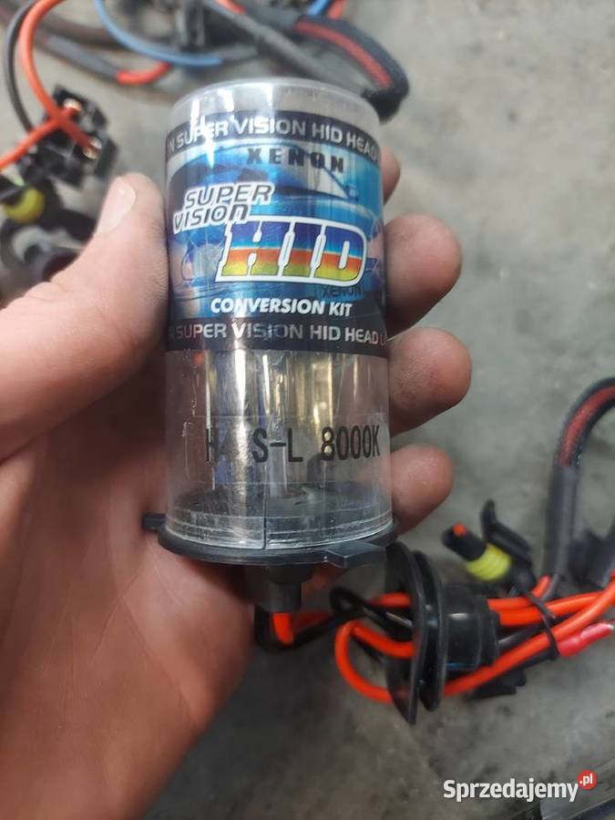 Zestaw HID Xenon przetwornice 2x h4 xenon h4l osobowe wielkopolskie Kępno sprzedam