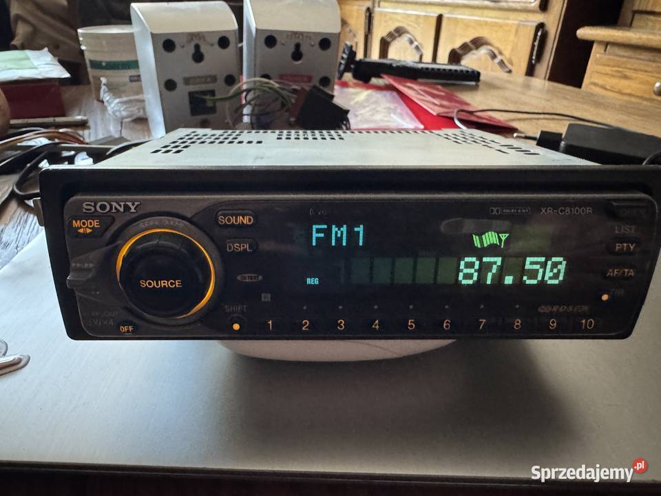 Radio samochodowe sony