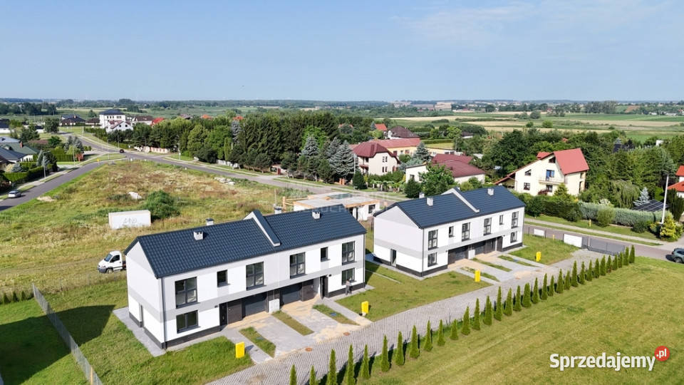 Nowa Inwestycja Nowoczesny dom z garażem Rok budowy 2024 Hrubieszów sprzedam