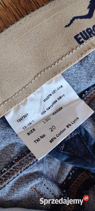 NOWE bryczesy dzieci rozmiar 130 Euro Hunter do