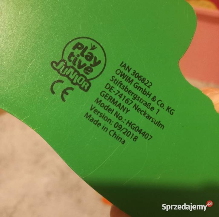 Drewniany Krokodyl Playtive Junior Nauka Zabawę Domaszczyn