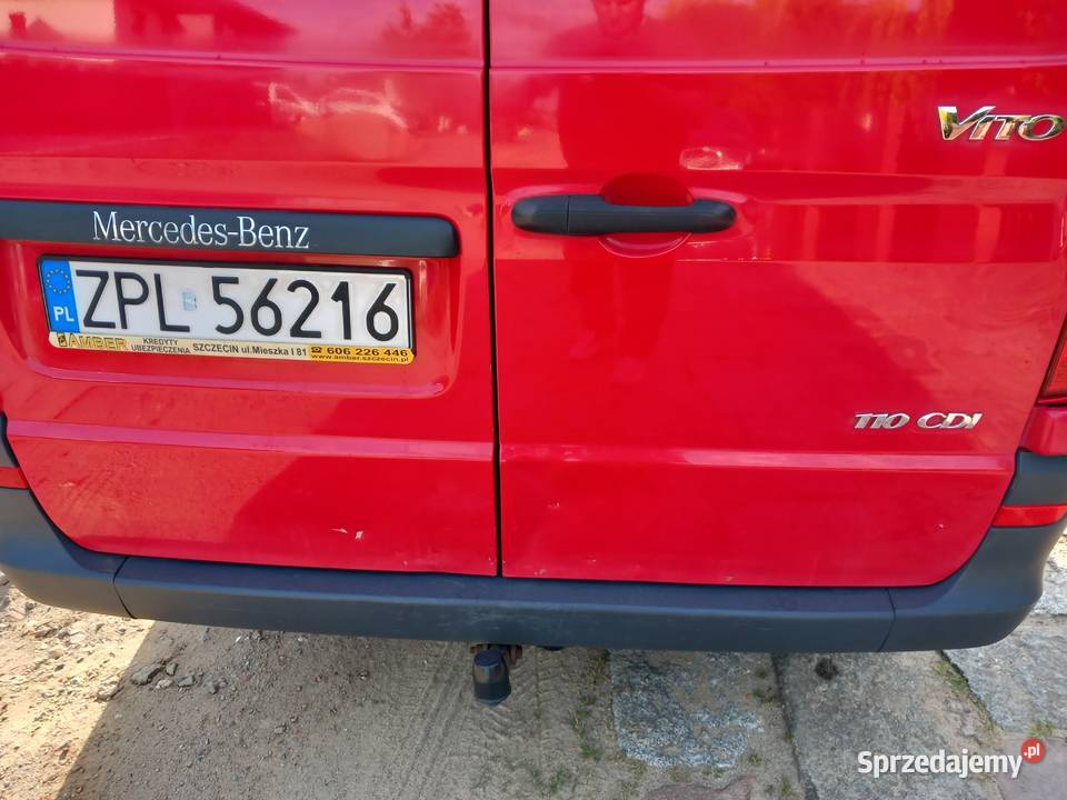 Mercedes VITO MIXTO 110 CDI długi 2148cm3 zachodniopomorskie Szczecin