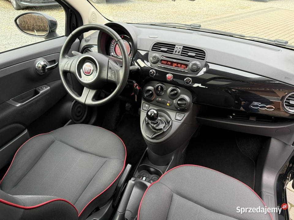 Fiat 500 12 69 Rej022015r Klima Serwis manualna śląskie Orzech