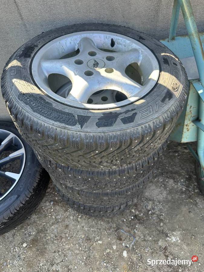 Koła aluminiowe AEZ 15 rozstaw 5x1143 opony z Myszków