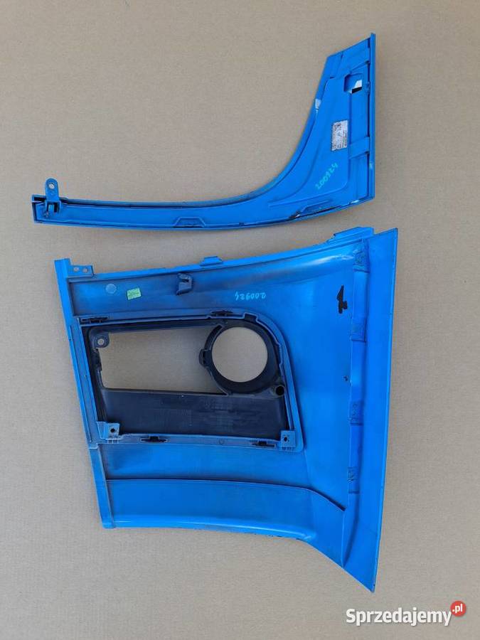 ACTROS MP4 NAROŻNIK ZDERZAKA PRAWY LISTWA POD Bieleń