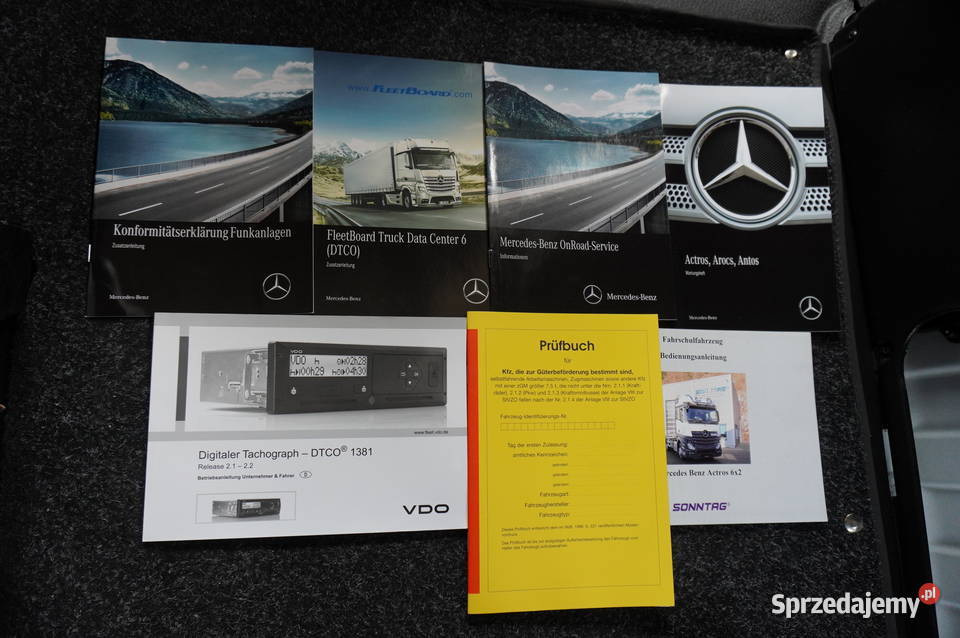 MercedesBenz Actros 2540 62 90 Kabina 5