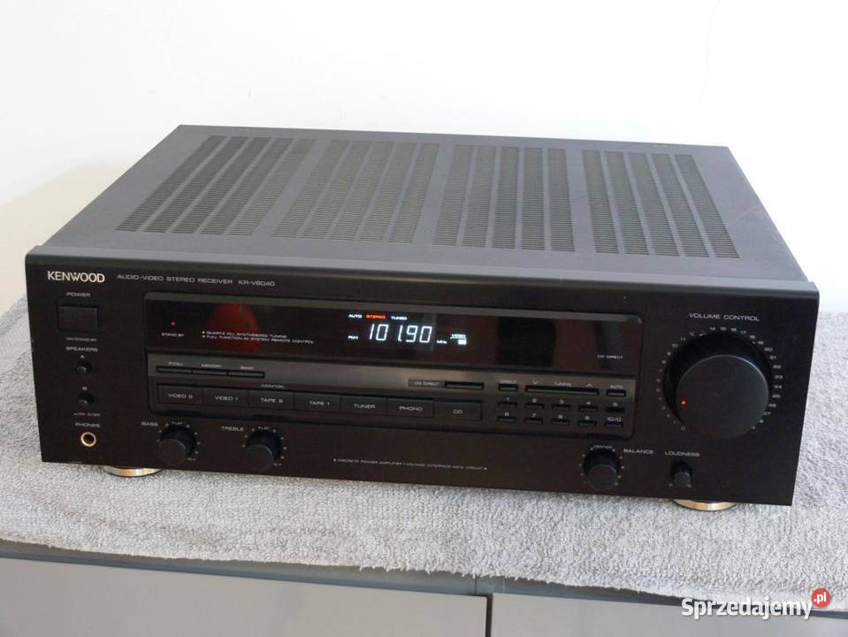 Amplituner wzmacniacz Kenwood KRV6040 mocny Amplitunery Jasło