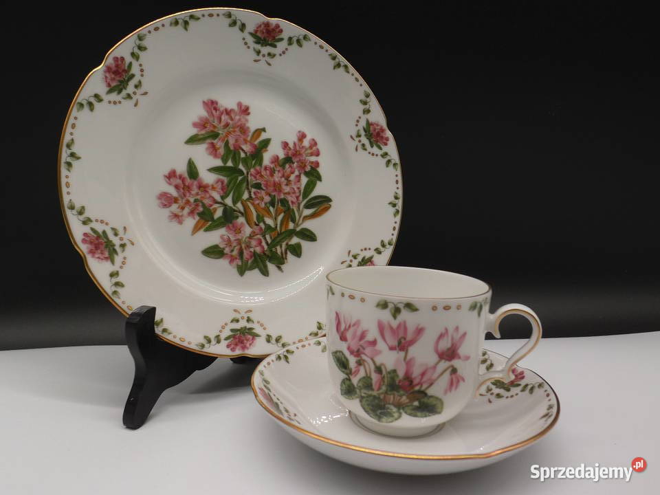 Zestaw śniadaniowy trio z kolekcji Alpine Flower wielkopolskie Raszków sprzedam