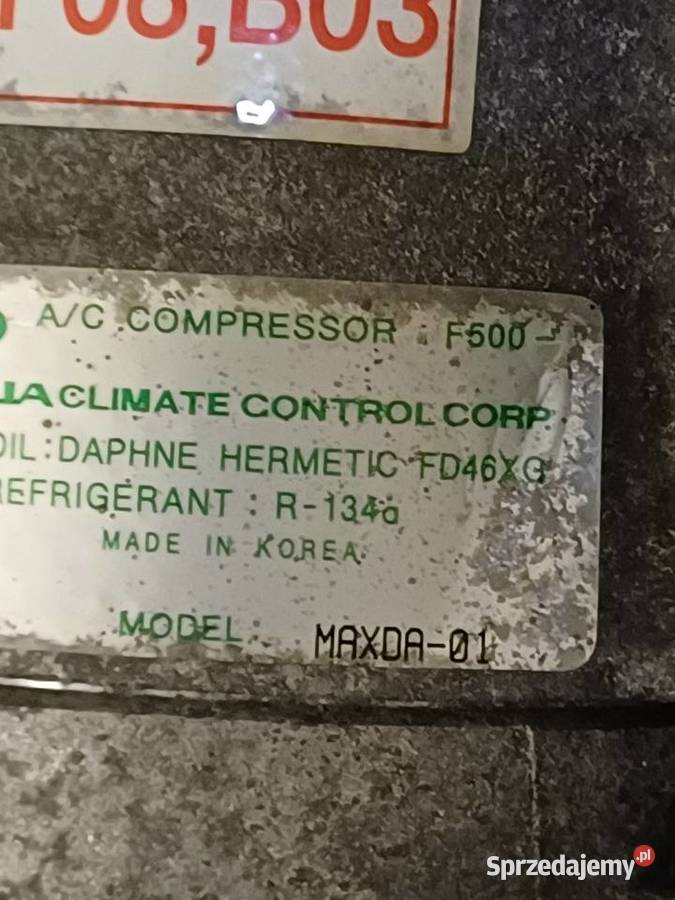 Hyundai Santa fe 20 crdi sprężarka klimatyzacji Nowy Tomyśl