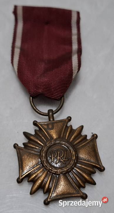Medal Krzyż zasługi PRL 42mm Kolekcje