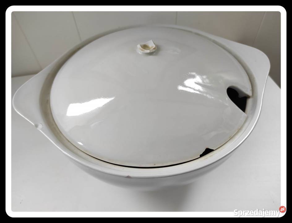 Waza gładka biała Lubiana Płock