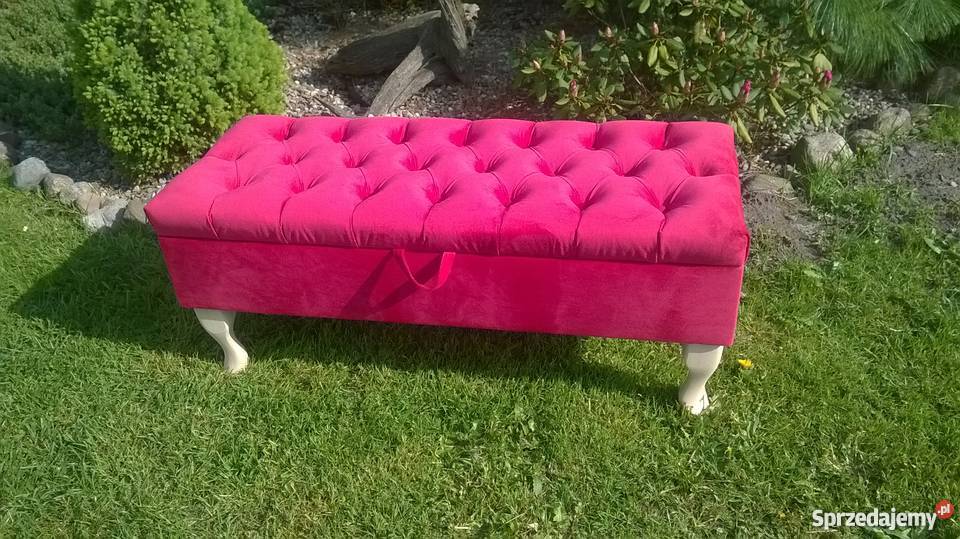 ławeczki pufki i inne