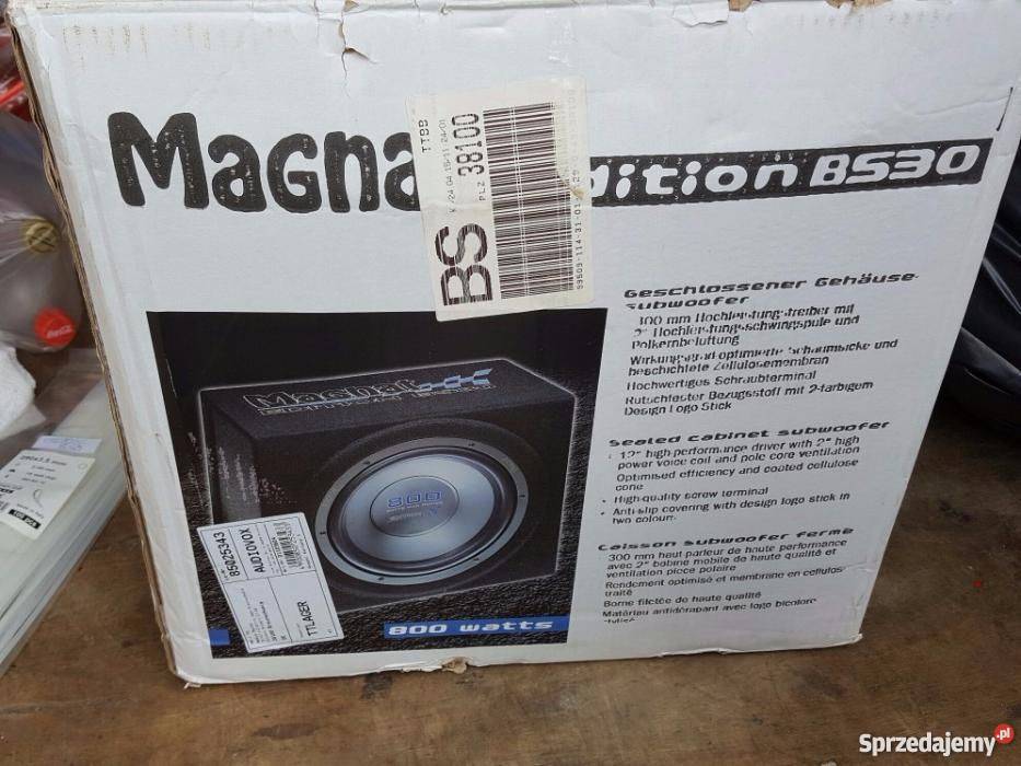 Subwoofer tuba Magnat Edition BS30 nowy Mosina