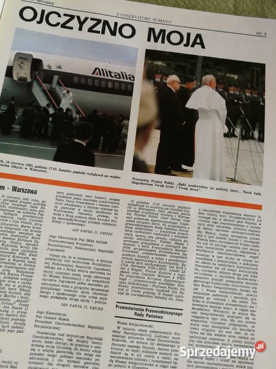 Druga podróż Jana Pawła II do Polski Antykwariat Szczecin