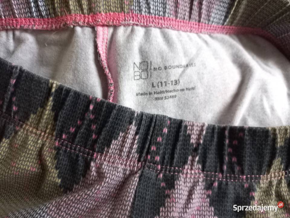 Spodnie romby Legginsy damskie r 40 wzór HIT Spodnie Białystok