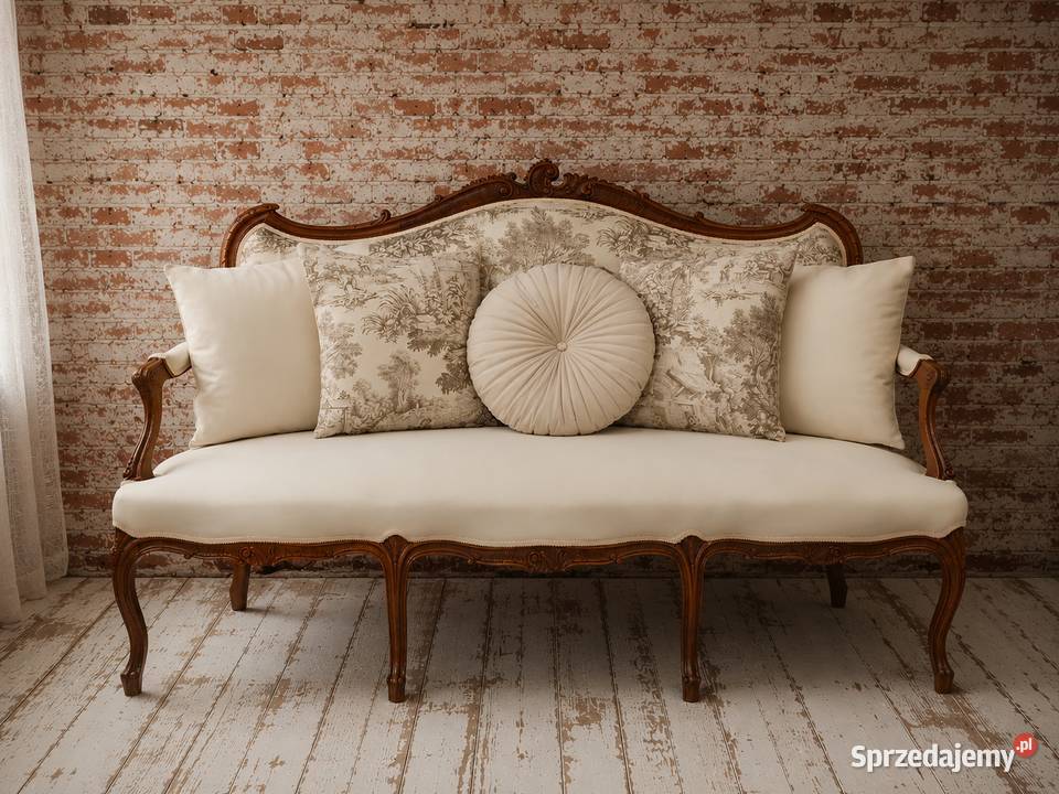 Stylowa sofa ludwikowska retrovintage Goleniów