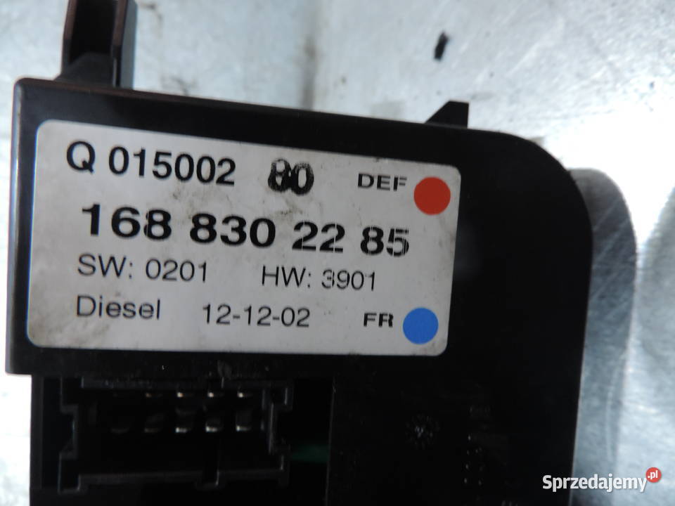 PANEL NAWIEWU MERCEDES W168 A KLASA 1688302285