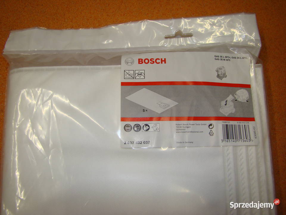 Worek tekstylny na pył BOSCH do GAS 35 LSFC L Bielsko-Biała
