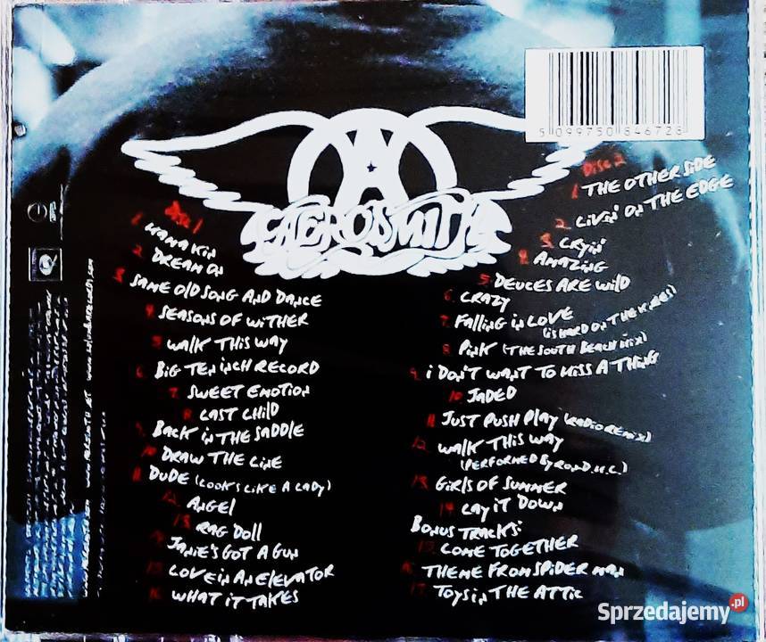 Wspaniały Podwójny Album 2 CD AEROSMITH O Yeah