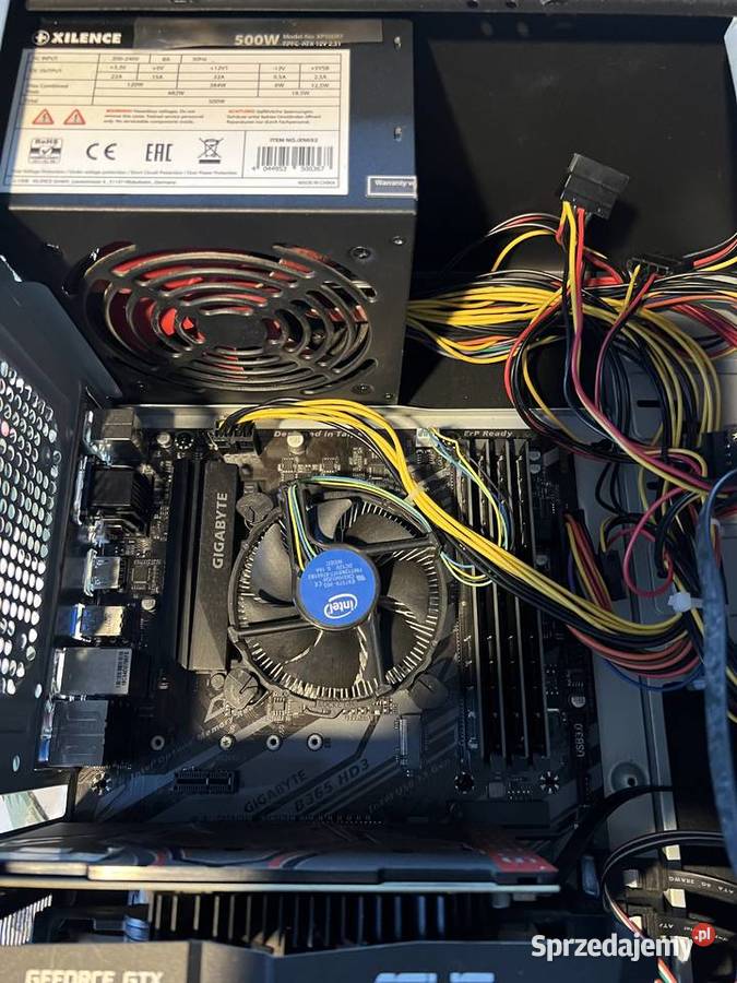 Komputer stacjonarny i3 9100f gtx 1050 ti win 11 Izdebnik