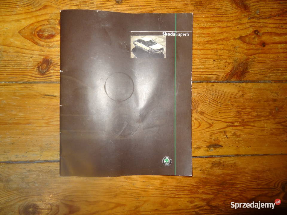 Skoda Superb katalog 2002 Poznań