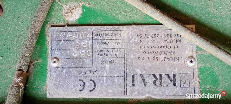 siewnik poplonu unia alfa 3m Kobylnica Ruska