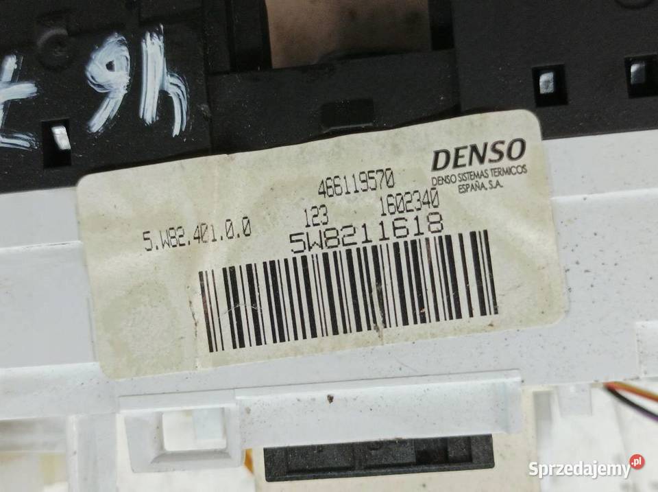 PANEL NAWIEWU AC MAN 466119570 Opel Corsa V 2014