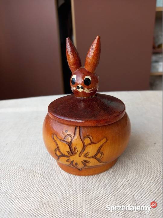 Szkatułka drewniana z PRLU lubelskie Tomaszów Lubelski