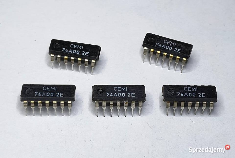 Układ scalony UCY74A00 Unitra CEMI pomorskie Gdańsk