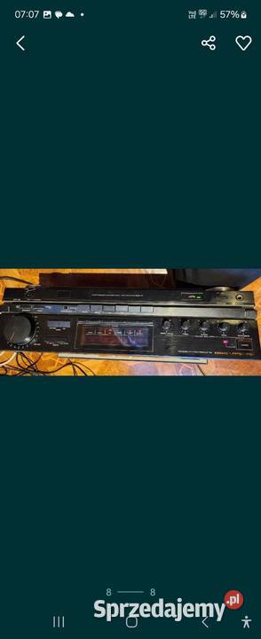 Fisher RS 909 wzmacniacz Wzmacniacze