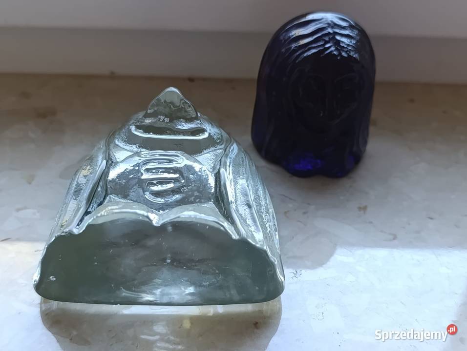 Troll Ząbkowice duży transparentny Porcelana i szkło dolnośląskie Jelenia Góra
