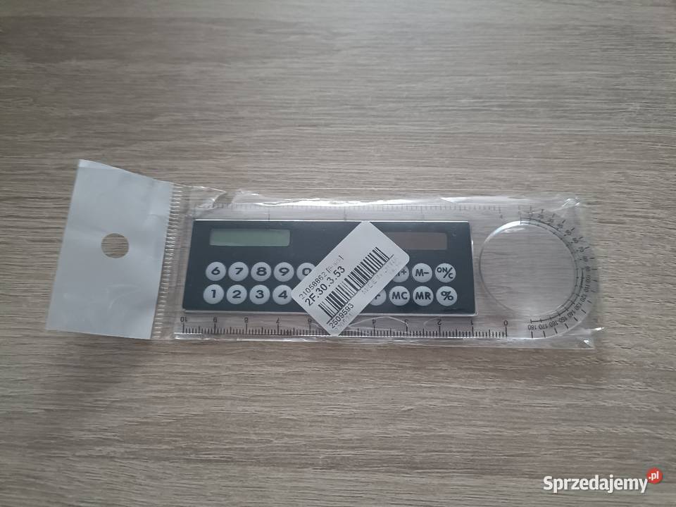 Mini kalkulator słoneczny z przezroczystą Kwidzyn