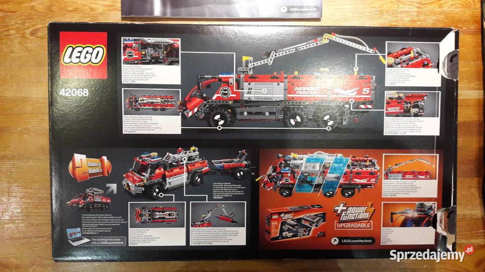 Lego Technic 42068 1016 Airport Rescue Vehicle Głuchołazy