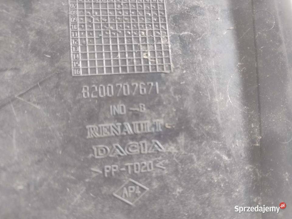 PODSTAWA AKUMULATORA DACIA LOGAN 15 DCI Części samochodowe
