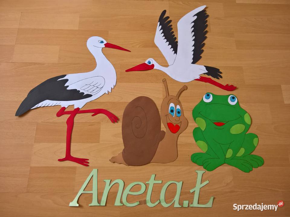 Dekoracje dwustronne okienne o tematyce wiosenno Garwolin