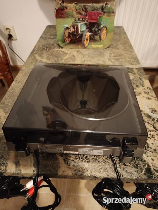 Gramofon SONY J20 z przedwzmacniaczem Drawski Młyn