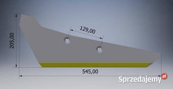 Lemiesz kopaczki z węglikiem spiekanym R0501GCN sprzedam