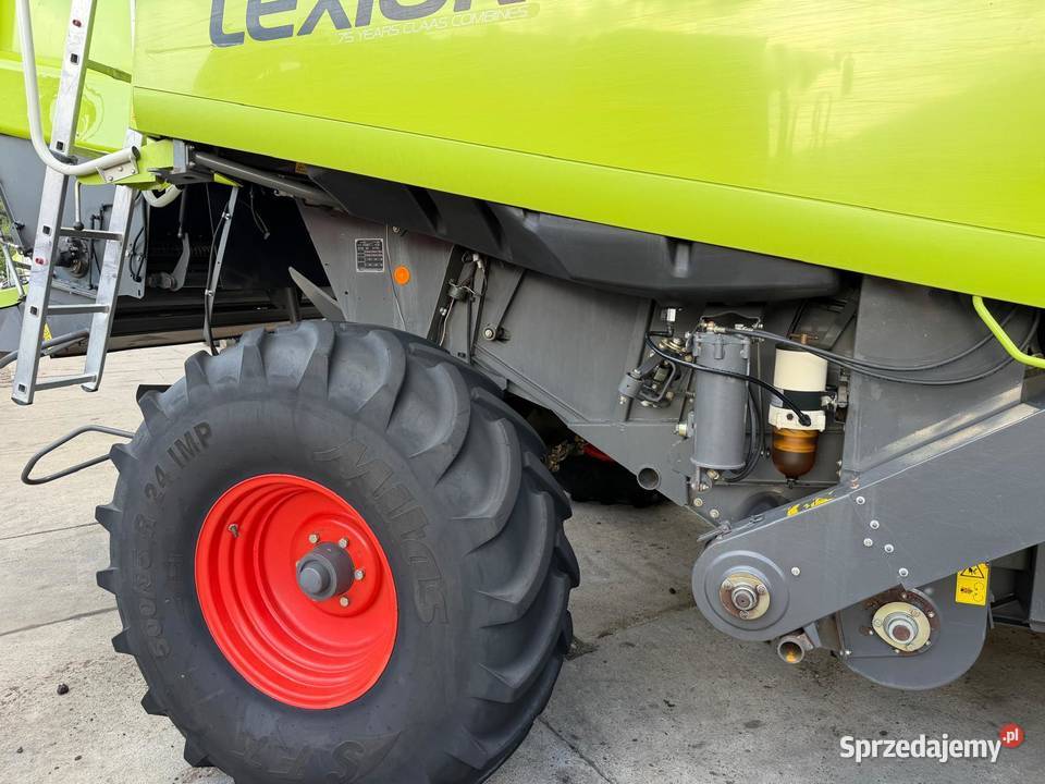 Kombajn zbożowy Claas Lexion 660 heder V750 dolnośląskie Nowa Ruda sprzedam