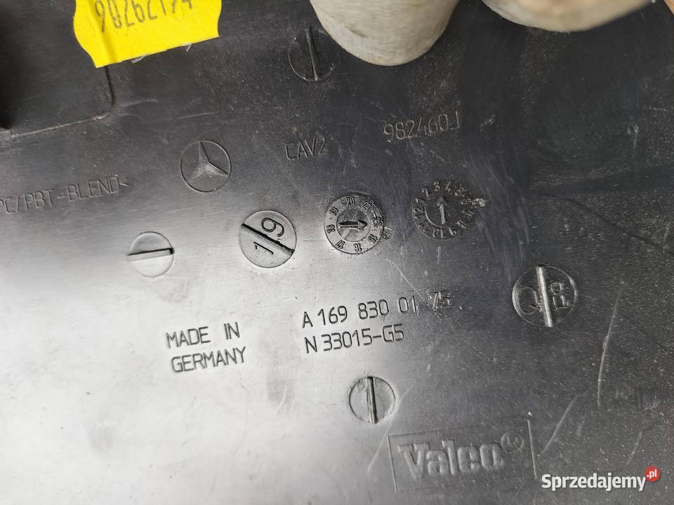 MERCEDES W169 A1698300175 PODSZYBIE PRAWE dostawcze Kamień-Kolonia