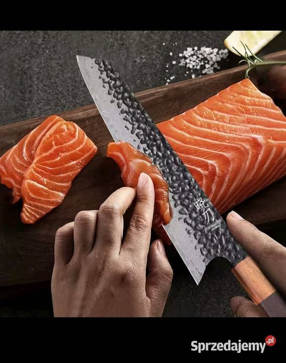 Japoński nóź szefa kuchni Kiritsuke Stal Przybory kuchenne Osiecznica sprzedam