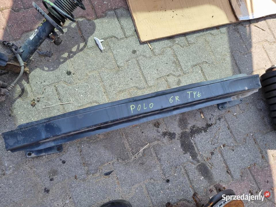 BELKA ZDERZAKA TYŁ VW POLO V 6R0 BELKA ZDERZAKA Wzmocnienia, belki i wsporniki sprzedam