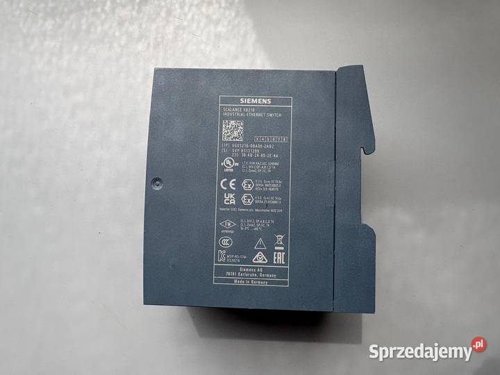 Używany switch Siemens SCALANCE XB216 PROFINET śląskie sprzedam