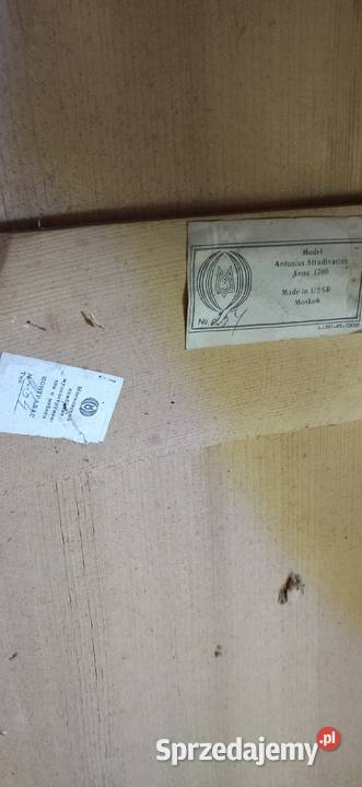 Kontrabas 44 model Antonius Stradivarius kontrabasy Jędrzejów