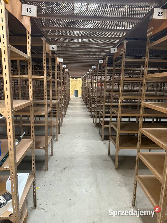 Regały magazynowe 2255910610 6 półek stalowych Magazynowanie Kraków