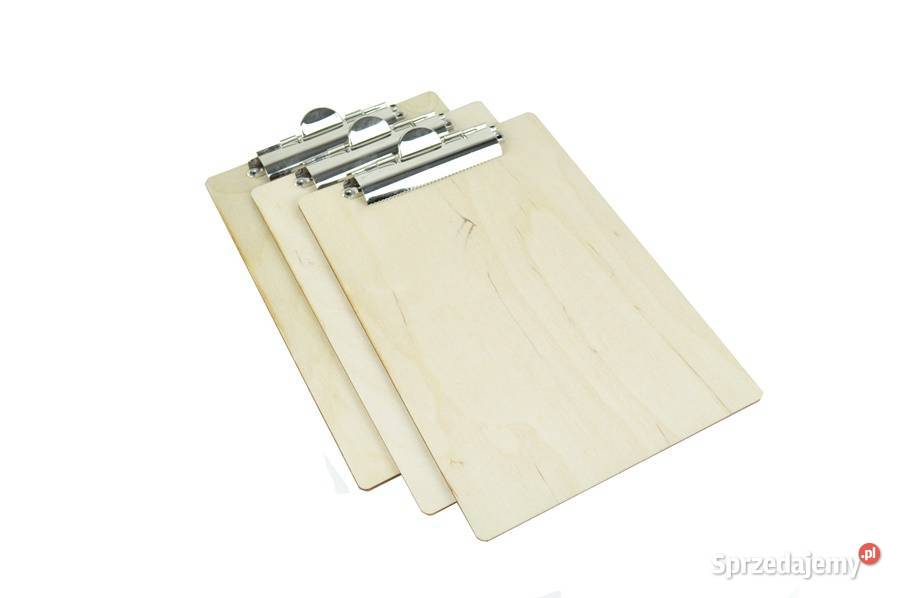 Clipboard drewniany A5 podkładka z klipsem 20