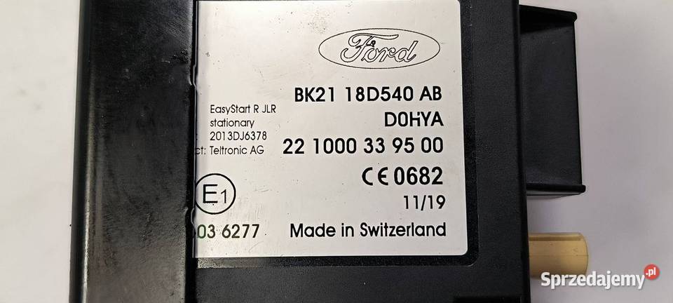MODUŁ FORD TRANSIT MK8 BK21180540AB