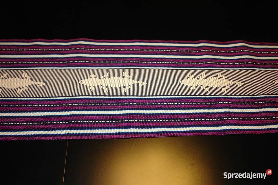 Bieżnik egzotyczny ręcznie tkany mazowieckie