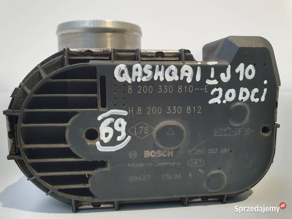 PRZEPUSTNICA Nissan Qashqai 20 DCI 8200330810 Chełm sprzedam