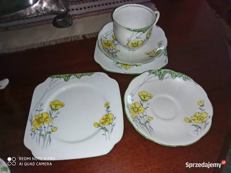 Serwis do herbaty Royal Standard i Buttercup