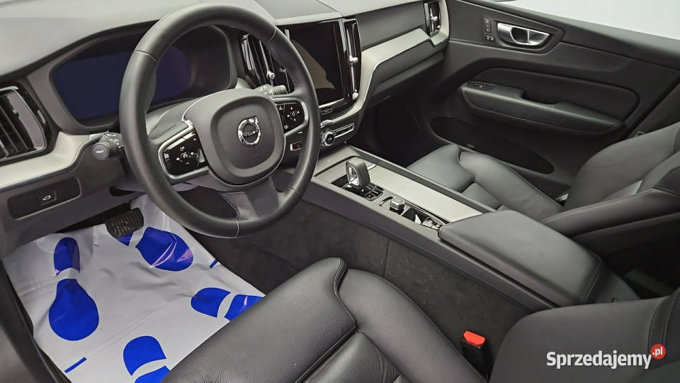 Volvo XC 60 B5 B AWD Plus Dark aut Z Polskiego elektryczne lusterka Warszawa